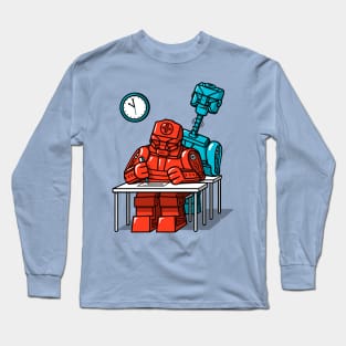 Robot Exam! Long Sleeve T-Shirt